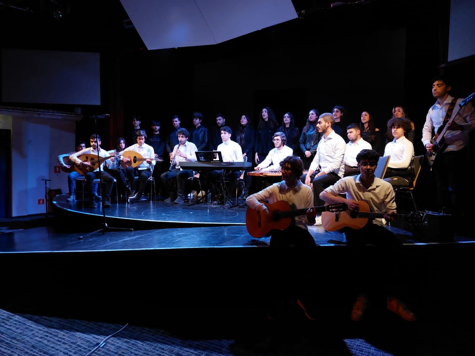 Saba Al Arz Choir and Orchestra Rehearsals
